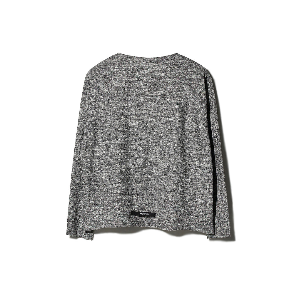 [MOTIFEST] Garments Long Sleeve Sweat Shirt ( Oreo )